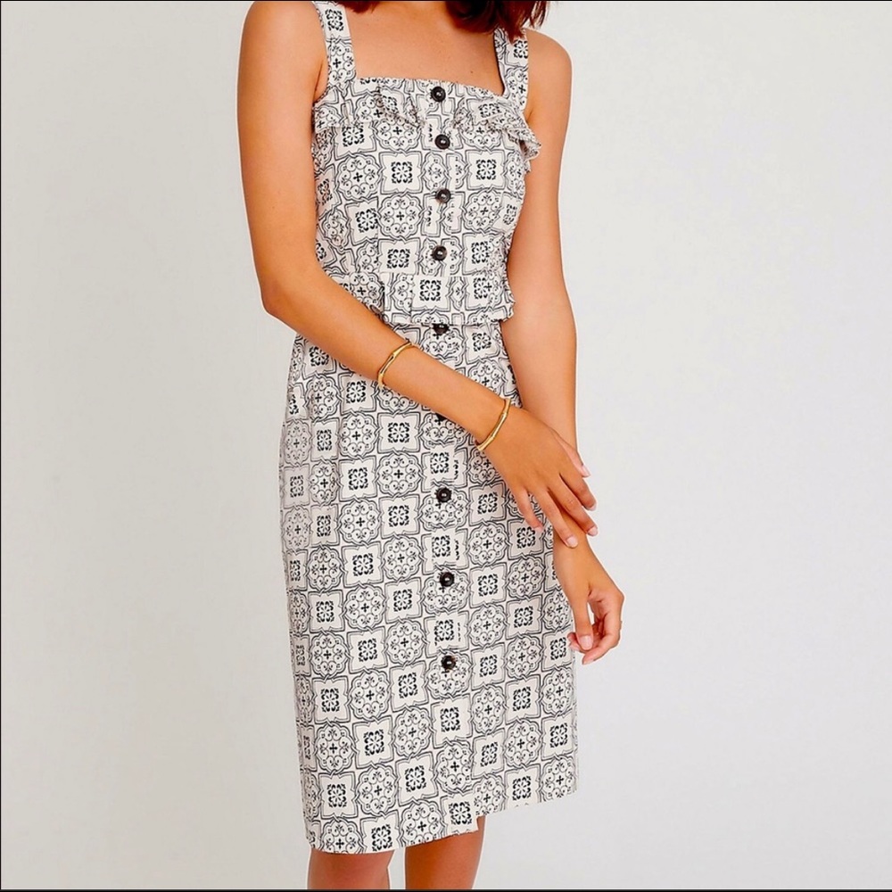 Ann Taylor black and cream color Dress size 10